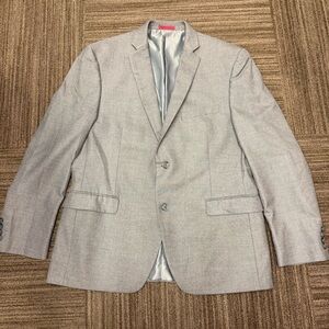 Alfani Macy’s Light Gray Sport Coat Suit Jacket